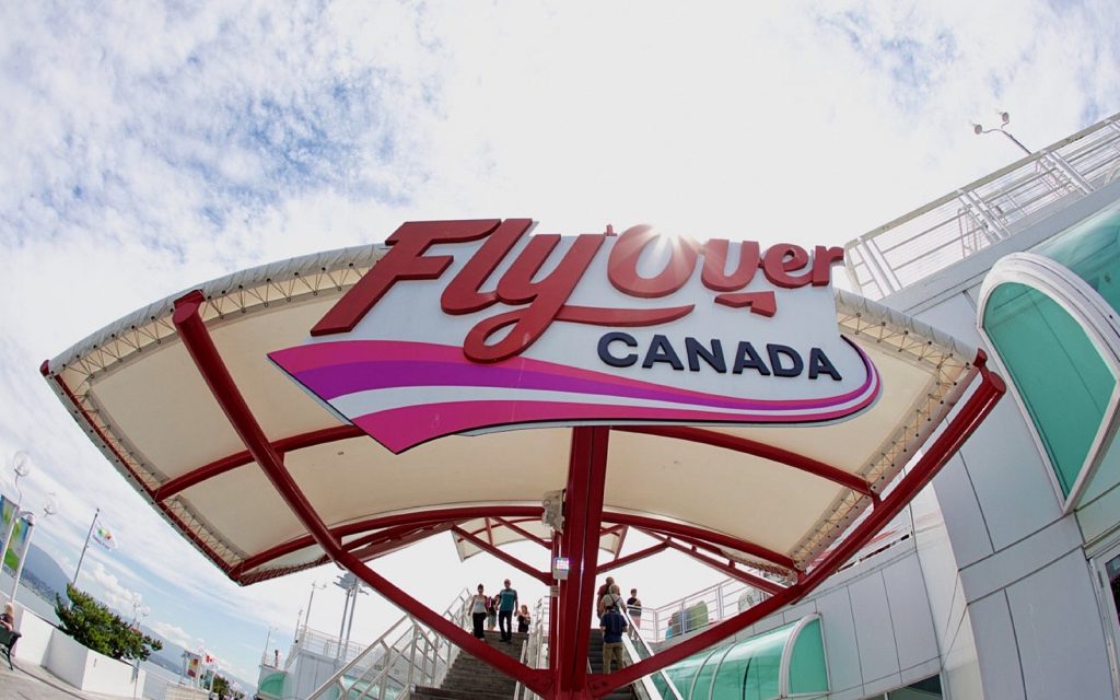 Visit the Flyover Canada 4D Video Experience Vancouver Planner