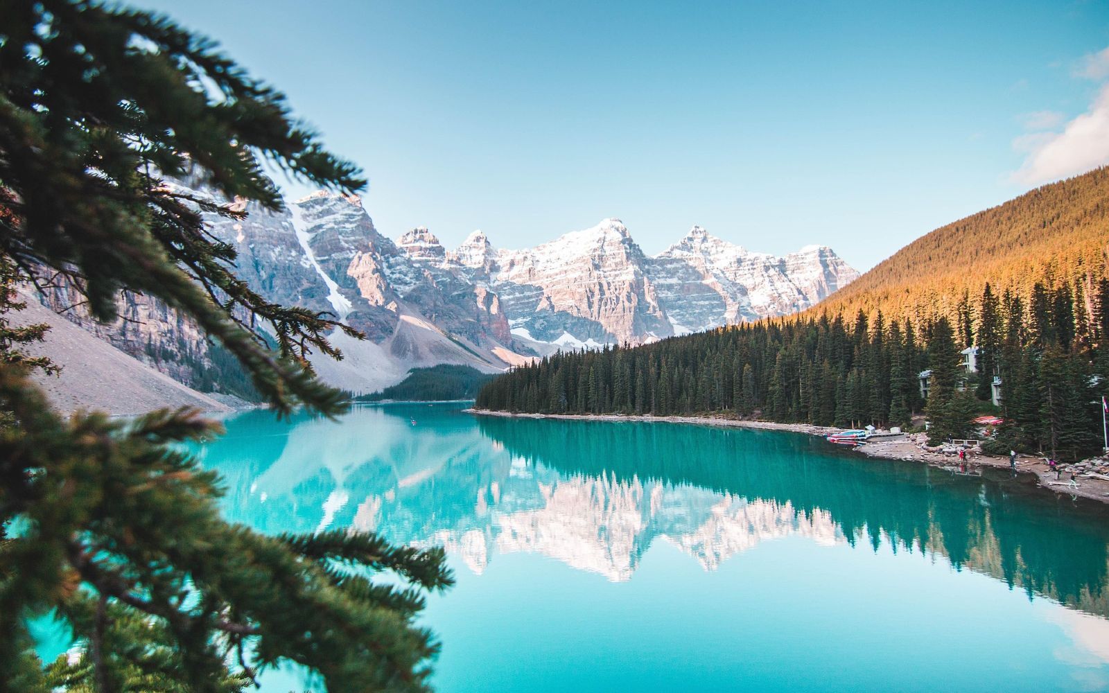 A snapshot during a hike, one of the top things to do in Banff.
