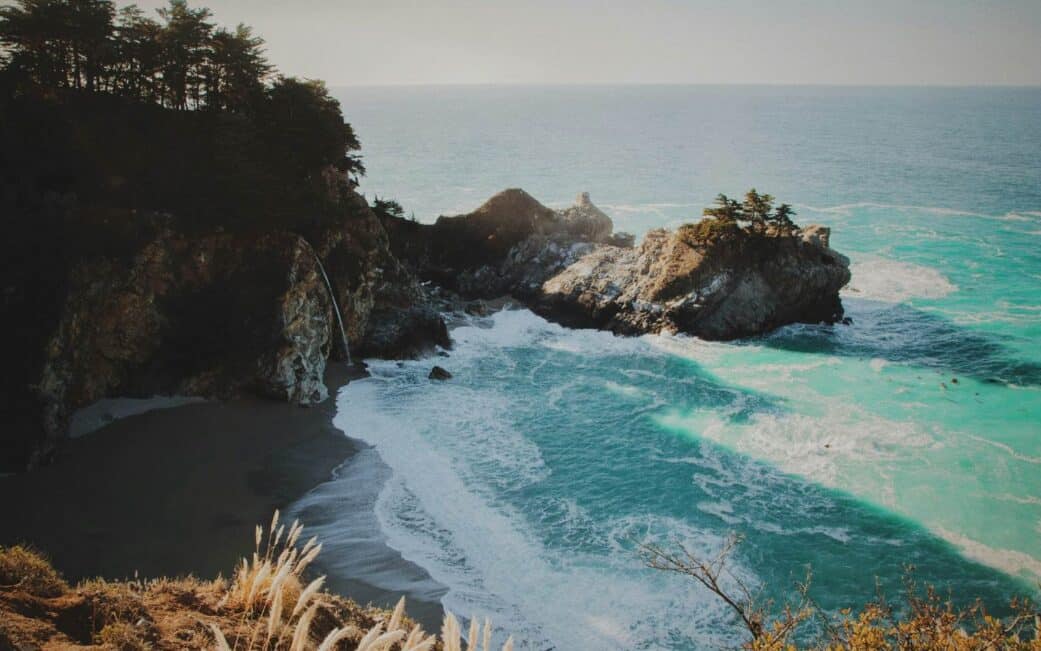 A view of Big Sur, a stop on a road trip to LA.