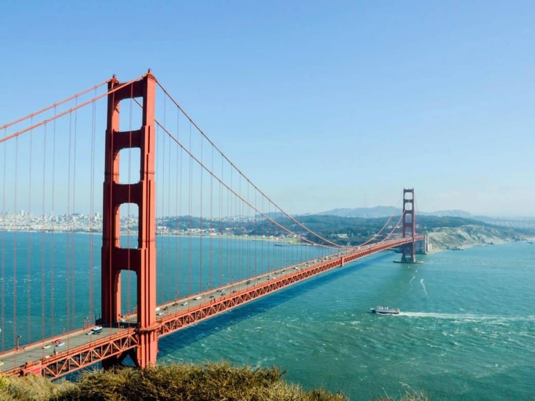 mesmerizing view of the golden gate bridge a memorable stop on a vancouver bc to san francisco road trip