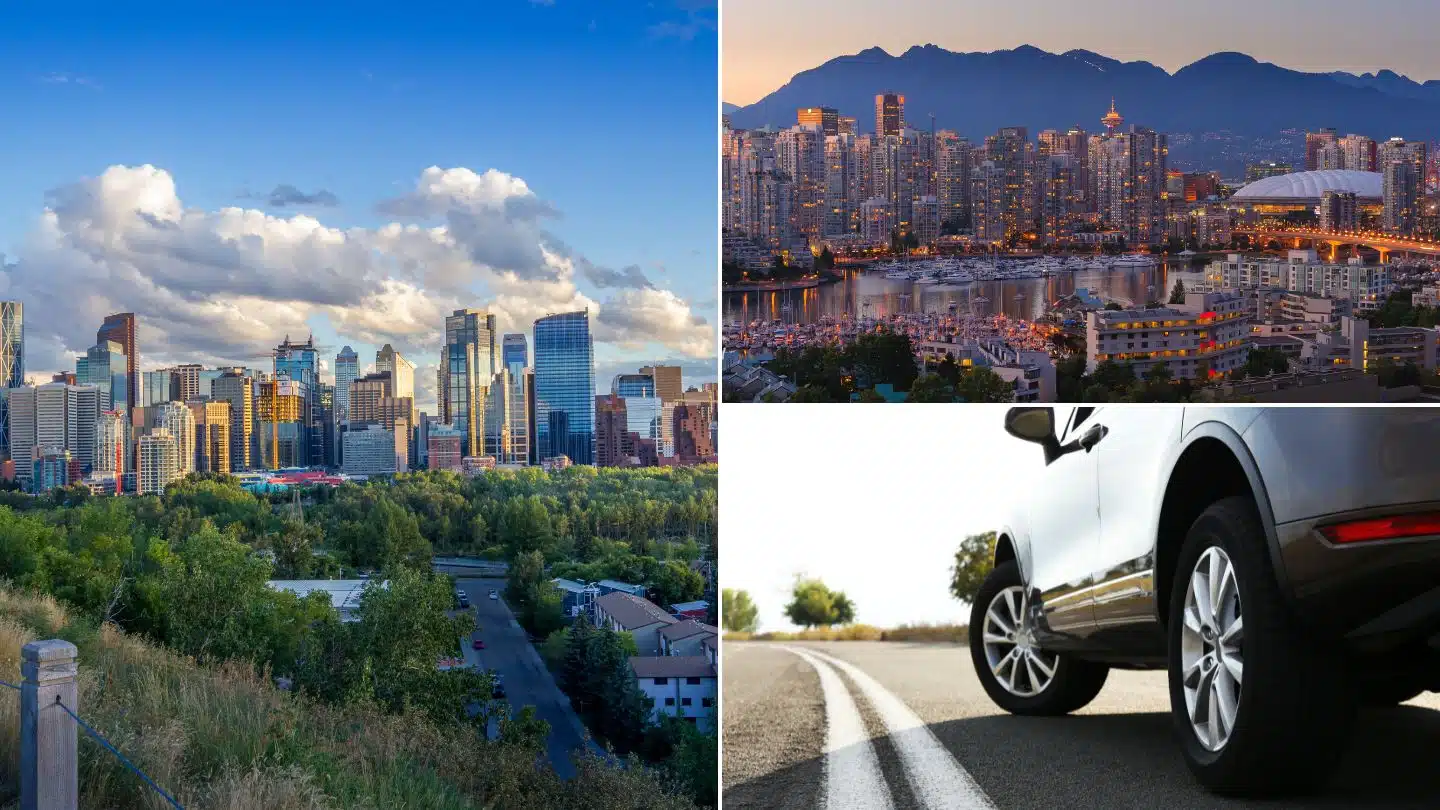 A cover photo for an article on a Calgary to Vancouver road trip.