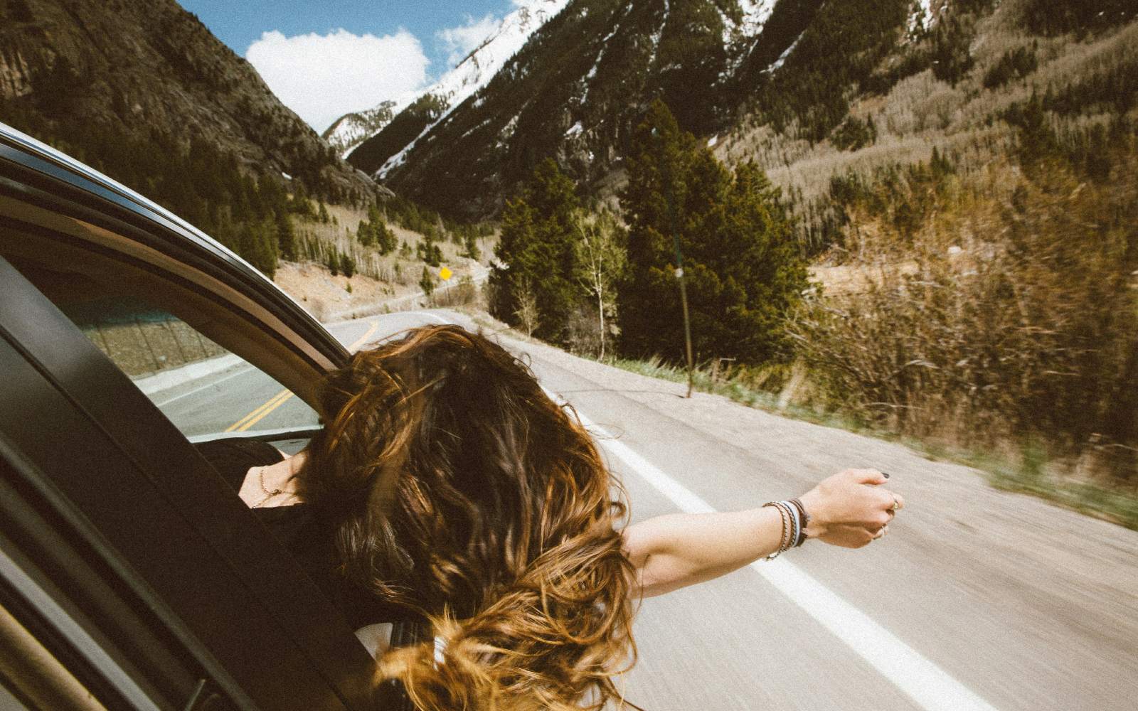 A girls enjoys one of the best road trips from Vancouver how to get from victoria to vancouver